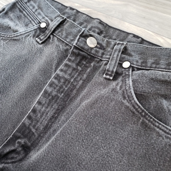 Wrangler Denim - Vtg Wrangler Highwaist Black Denim Jeans J7